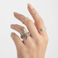 Bague serpent - Ring stacking