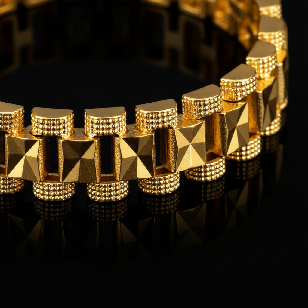 Bracelet chaîne homme - Détail