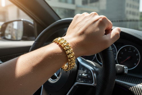 Bracelet chaîne homme - Luxe