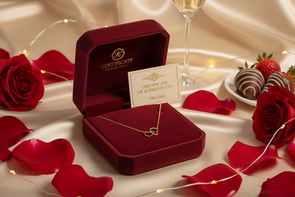 Collier cœur or 18K - Cadeau