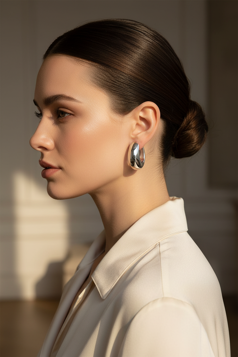 Créoles argent 925 - Portées