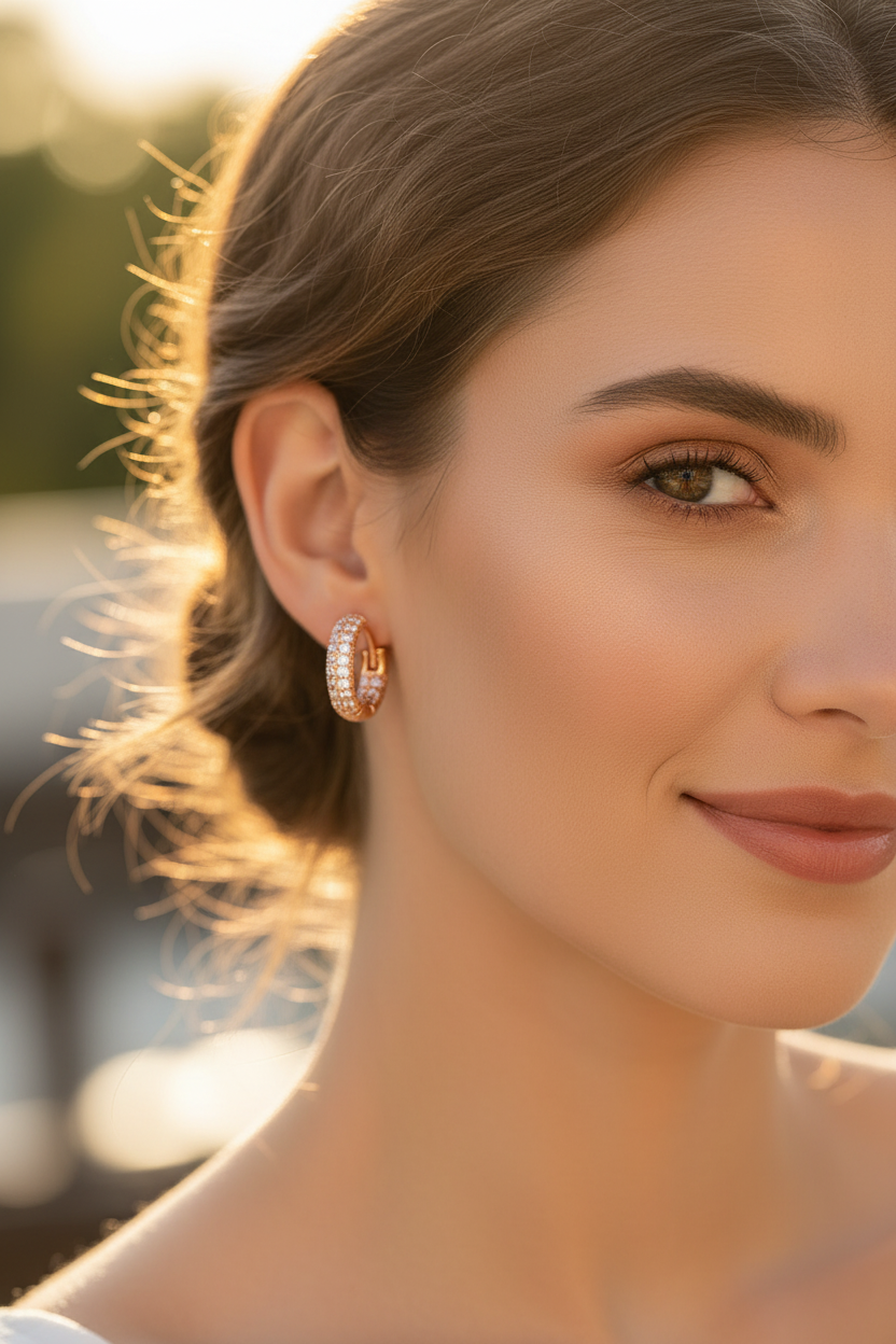 Créoles or jaune - Lifestyle